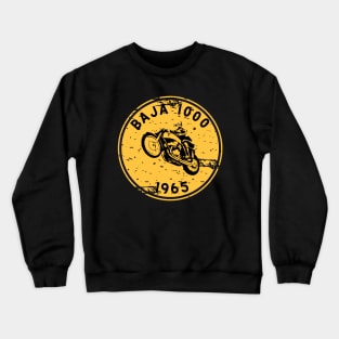 Vintage Motorcycle Race Baja 1000 1962 Crewneck Sweatshirt